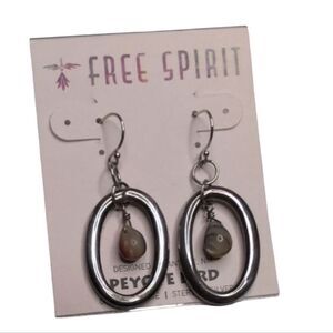 NWT Peyote Bird Sterling Silver Abalone Shell Earrings